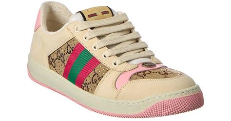 gucci gg screener|gucci screener sneakers with crystals.